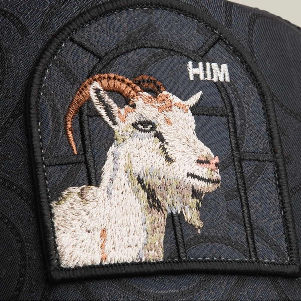 Goorin Brothers “HYMN” Trucker Hat. Mesh Snapback Black/ Red NWT - Picture 6 of 12